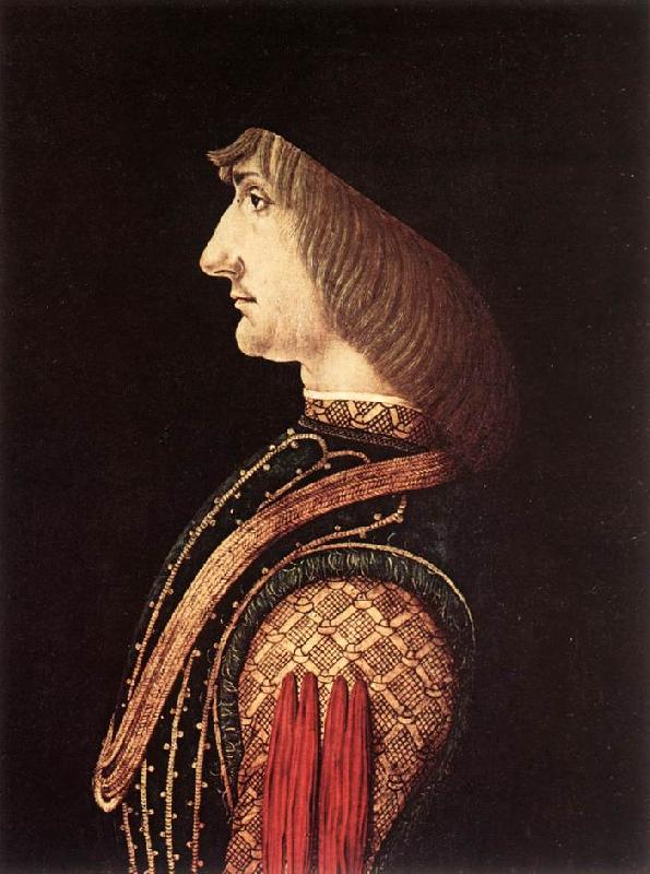 PREDIS, Ambrogio de Portrait of a Man ate oil painting picture